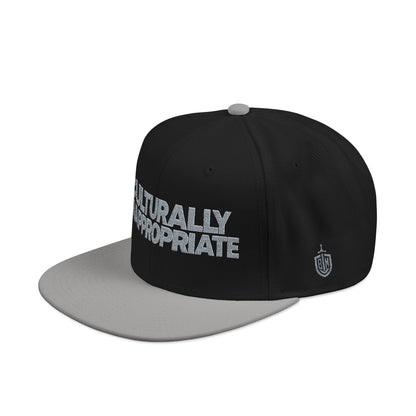 Snapback Cap - "Culturally Inappropriate" Embroidery,