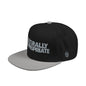 Snapback Cap - "Culturally Inappropriate" Embroidery,