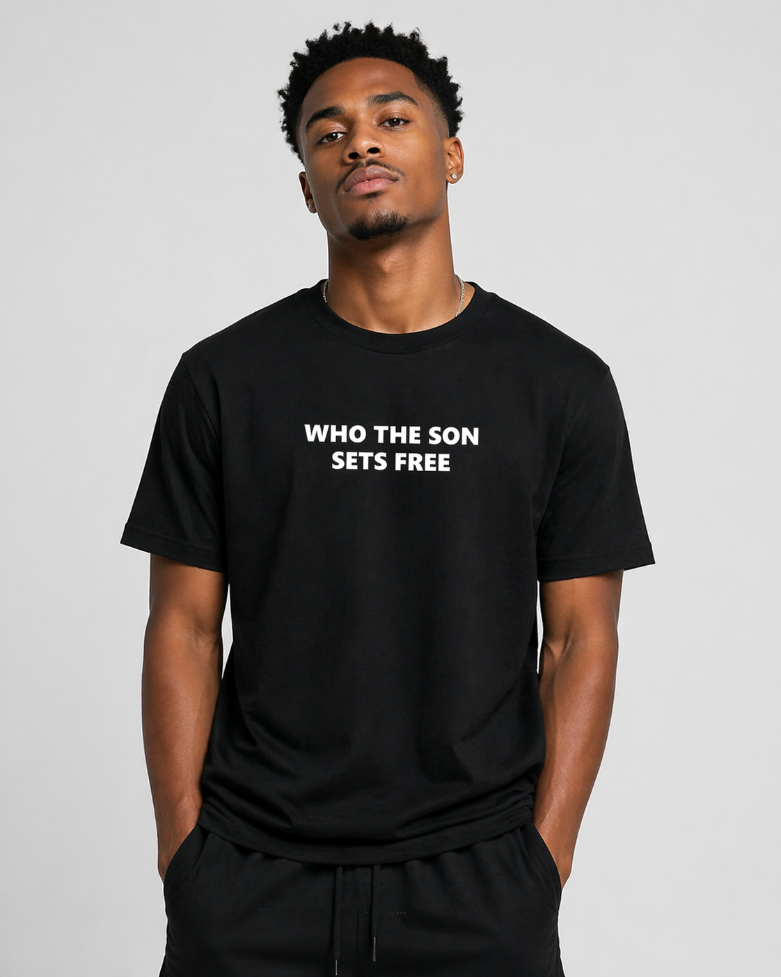 Who the Son sets free Tee