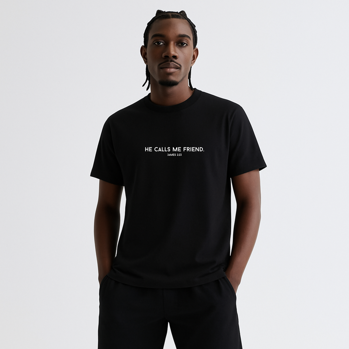 He Calls Me Friend Tee