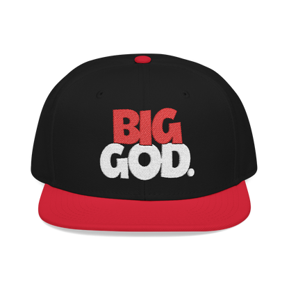 Big God Embroidered Snapback