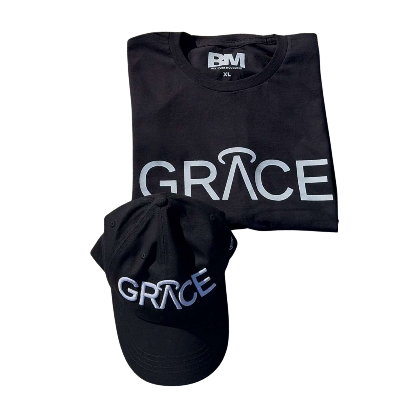 GRΛCE Halo Hat & Shirt Combo