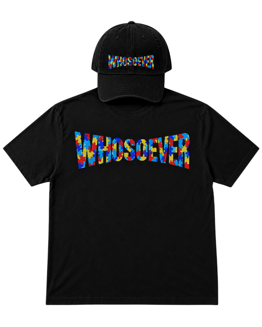 Whosoever Autism Awareness Hat & Tee Combo